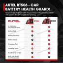 Autel MaxiBAS BT506 Car Battery Tester, 6V 12V 100-2000 CCA Car Battery Analyzer, 12V 24V Auto Cranking/Charging System Test