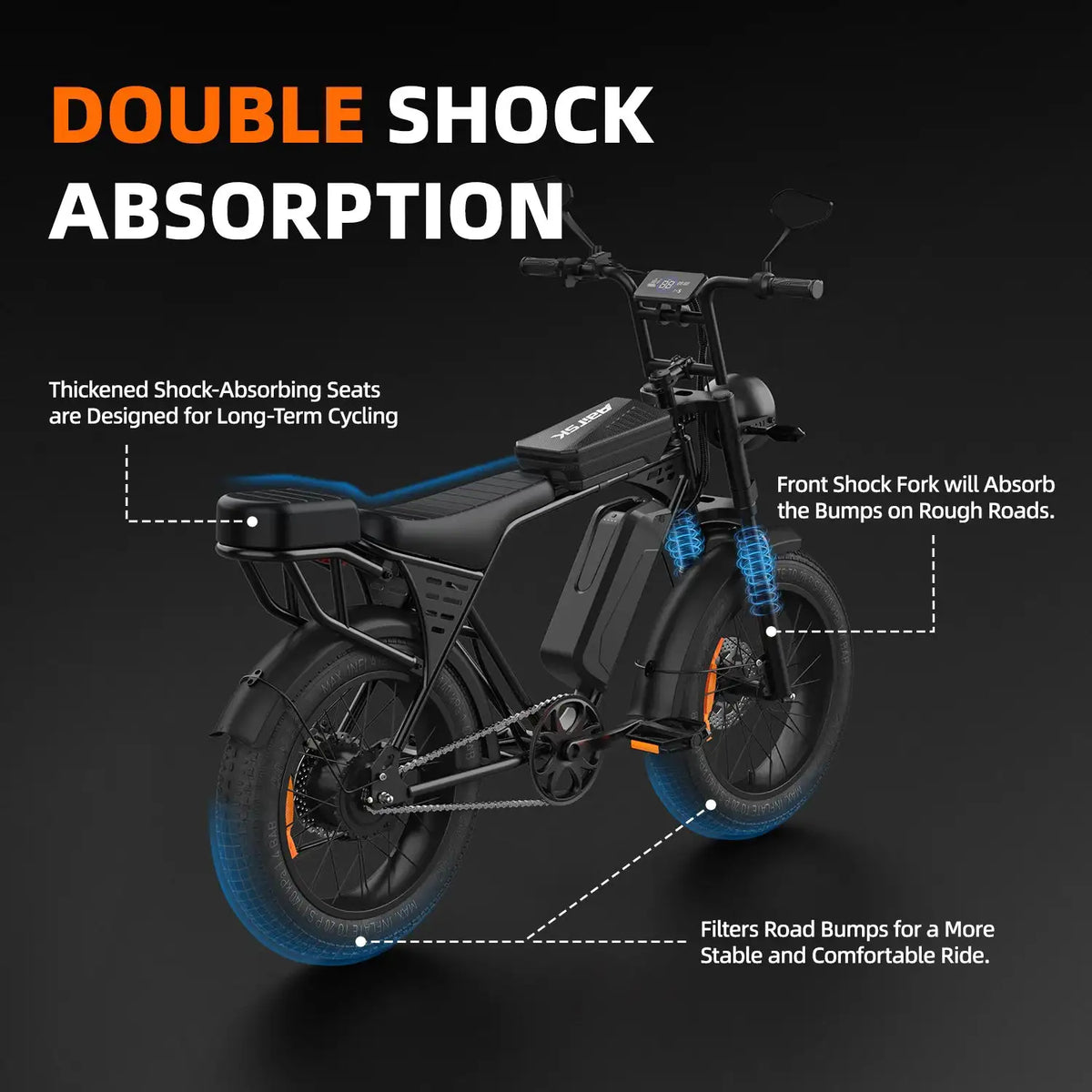 Fat Tire Electric Bike Inch — product view 8
