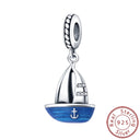 Charm Sterling Silver Luminous Firefly
