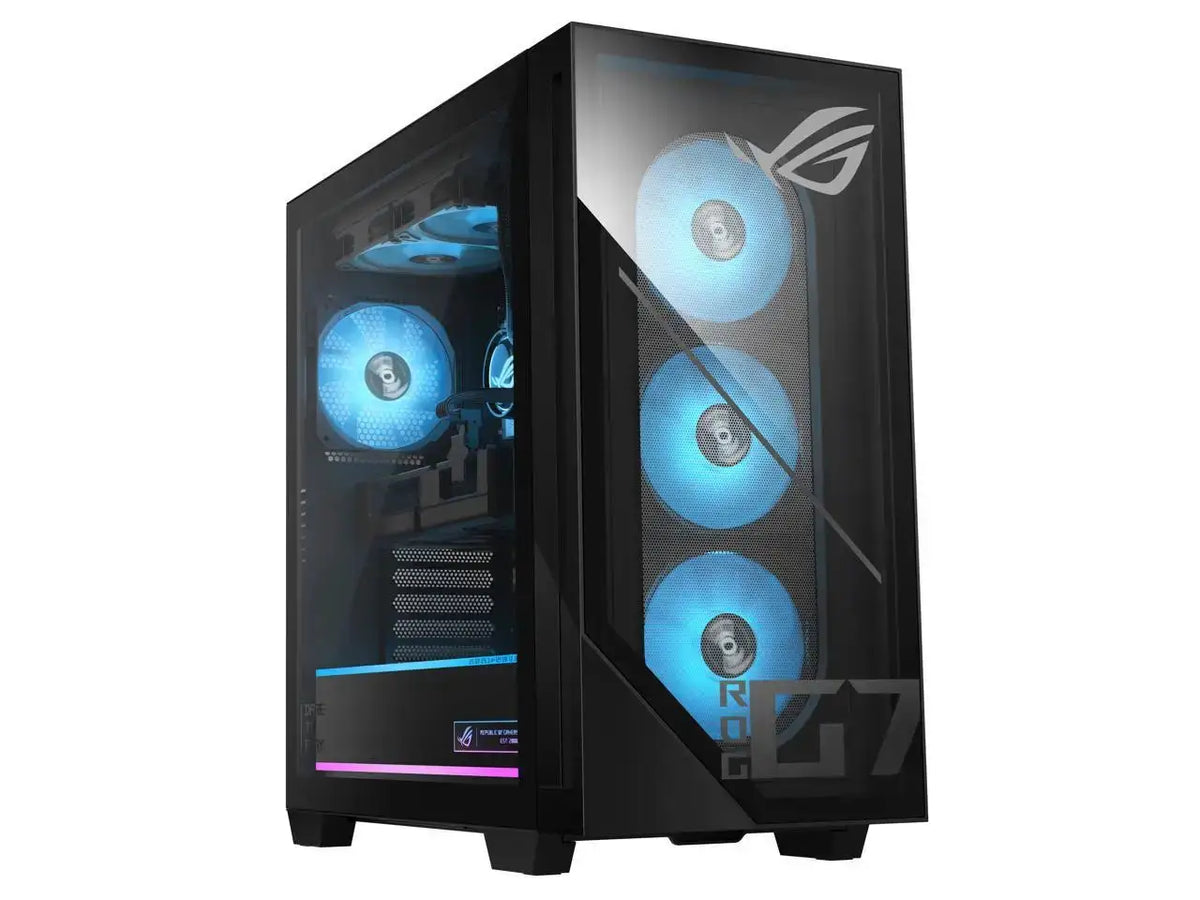 Asus Gaming Desktop Pc Gm700Tz-Ns776 Amd Ryzen 7 9800X3D 32Gb Ddr5 1Tb Nvme Ssd Amd Radeon Rx 9070 Xt Windows 11 Home