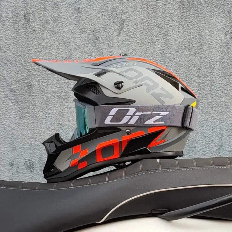 DOT Full Face Motorcycle Helmet off Road — product view 10