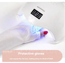 UV Safe Nail Gloves for Tanning Sessions