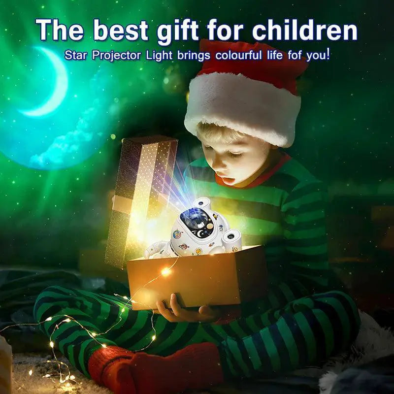 Kids Star DIY Projector Night Light With Remote Control