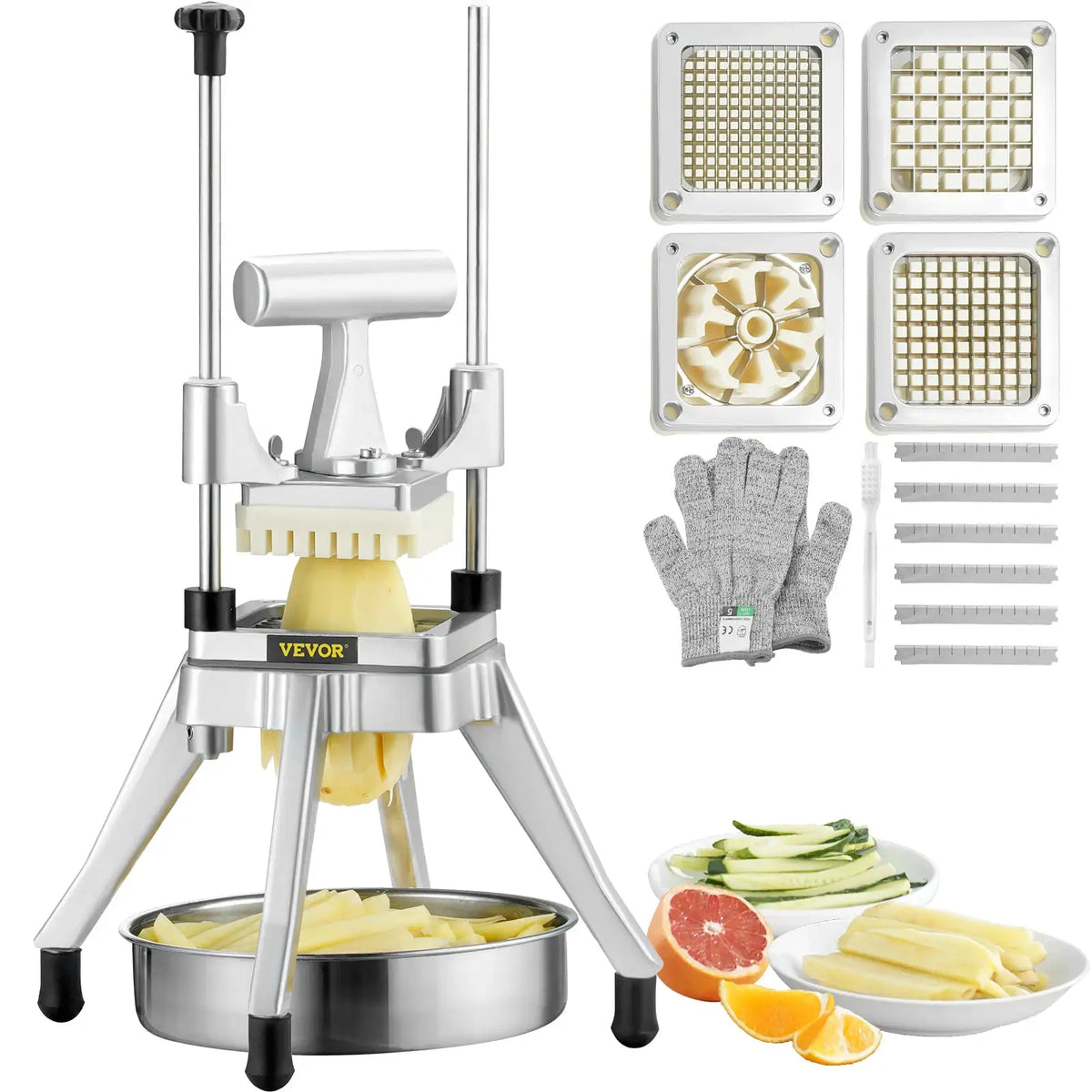 SucceBuy Commercial Vegetable Fruit Dicer Cutter Potato Slicer — product view 1