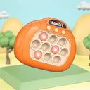 Electronic Pop Light Up Bubble Game Handle LED Toy