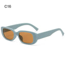 Retro 90's Rectangle Sunglasses with UV400 Protection Style
