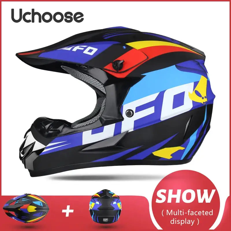Kids Motocross Motorcycle Helmet — product view 14