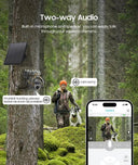 Smart Solar Outdoor Camera for 360 View