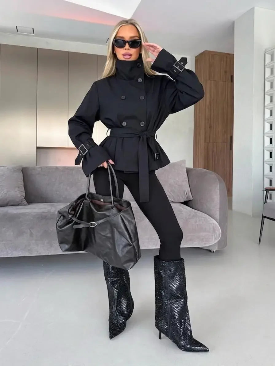 Button Winter Fashion Jacket