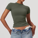 NCLAGEN Women Running Tee - Breathable Nylon Top