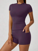 Women Yoga Butt Lifting Shorts High Waist Control