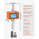 Digital Crane Scale with Remote and LCD