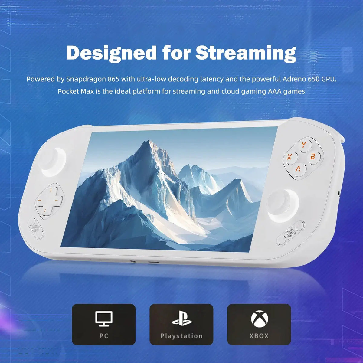 Mangmi Pocket Max Oled Game Console — product view 2
