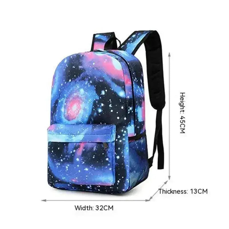 Miniso Disney Stitch Kids Backpack Cartoon Print Schoolbag