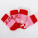 Adorable Anti-Slip Paw Socks for Small Dogs Cozy Scratch-Proof