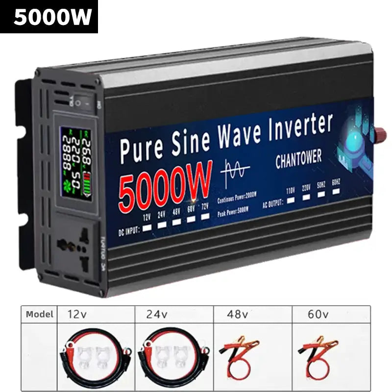 Portable Pure Sine Wave DC To AC Inverter — product view 8
