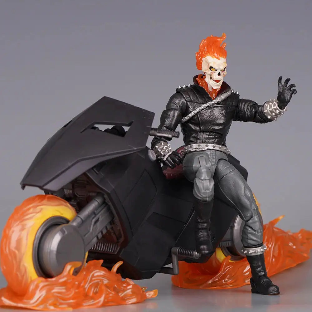 Legends 85th Anniversary Ghost Rider 6" Anime Figurine Action Figure Exclusive Gk Collection Model Statue Customized Toys