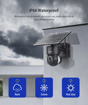 INQMEGA 4MP WIFI Tuya Solar Camera Outdoor Security Cam