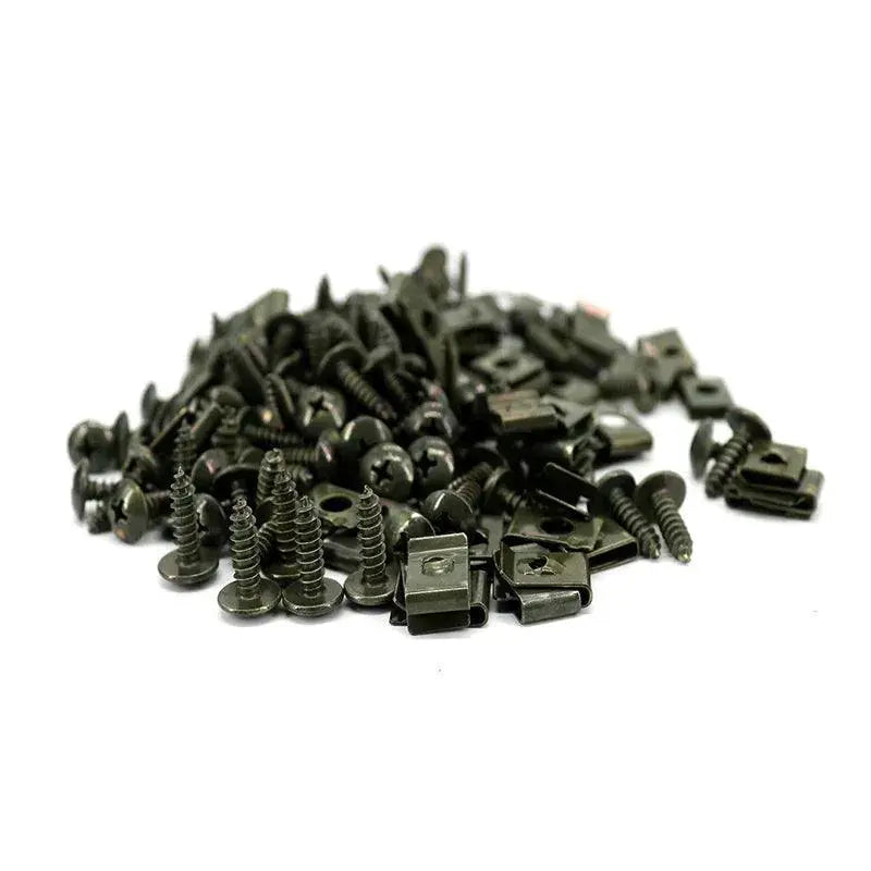 Mixed Car Motorcycle U Type Clip Fastener Set Durable Iron