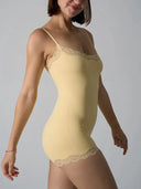 Smooth Shapewear Lace Bodysuit for Women