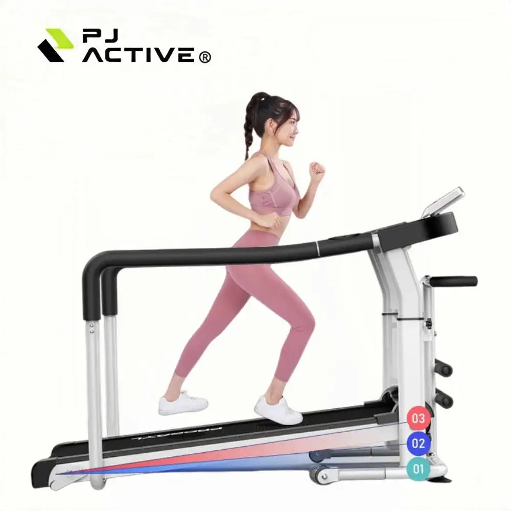 Walking Pad Portable Treadmill Silent Foldable Running Machine Home Office Fitness Equipment