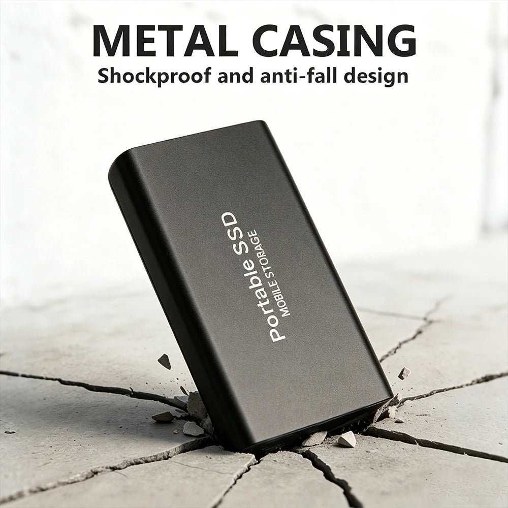 Portable Fast External SSD Drive