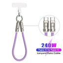 Braided Cable - Zinc Keychain