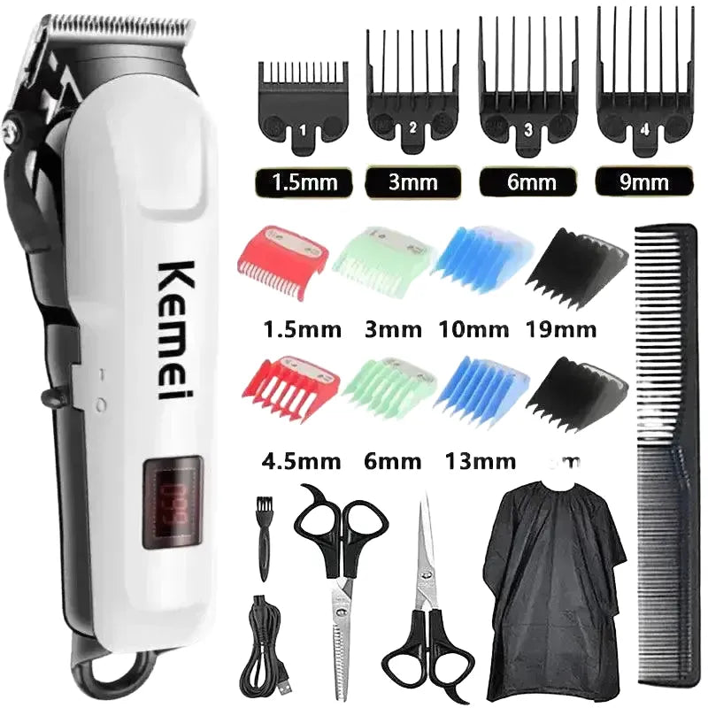 Long Battery Hair Clipper for Barbers — product view 1