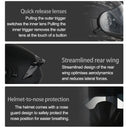 High Quality DOT Motorcycle Helmet Four Seasons Motocross Racing Modular Flip Up Casco Moto Men Women Off Road Helmet Unmasked
