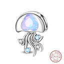 Sterling Silver Blue Purple Butterfly