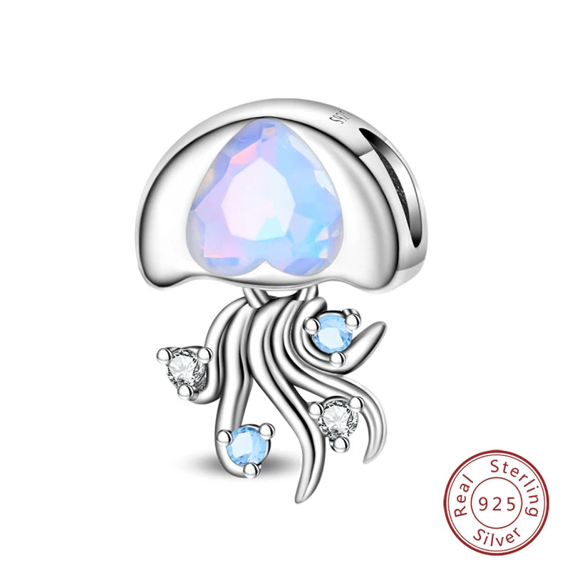 Sterling Silver Blue Purple Butterfly