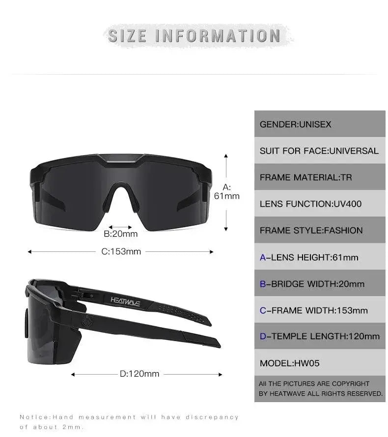 Luxury UV400 Polarized Square Sunglasses For Men And Women