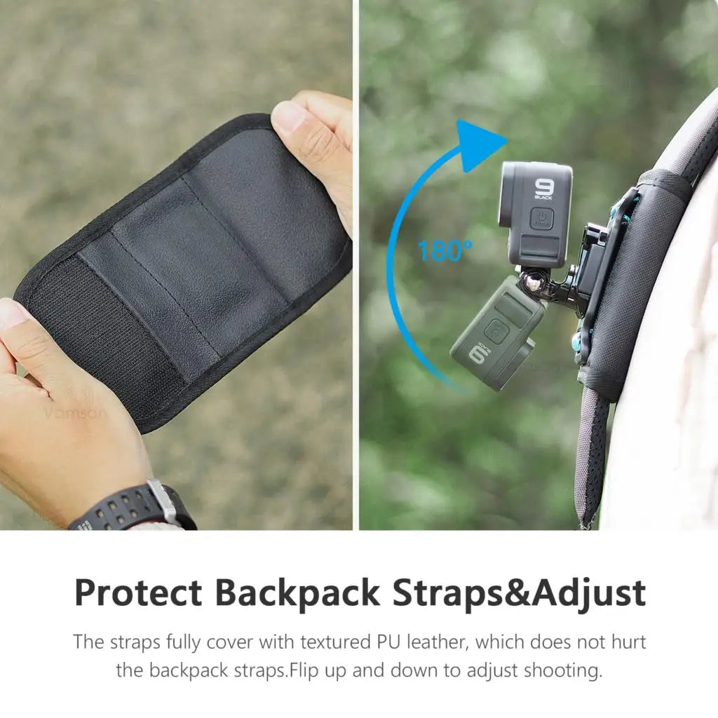 VAMSON Insta360 Backpack Clip Mount