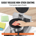 SucceBuy Commercial Waffle Maker Round
