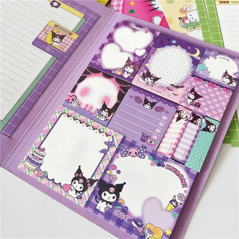 Hello Kitty Notebook Set For Students Charming Stationery