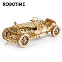 Robotime Rokr 3D Wooden Puzzle Steam Train Kit