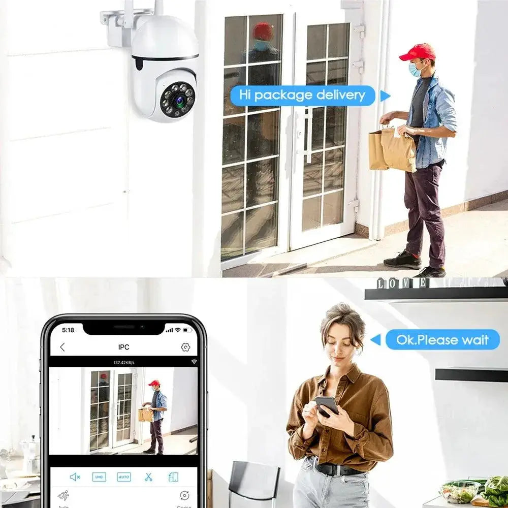 CCTV IP WiFi Camera Outdoor Security Solution Clarity