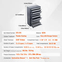 Steel Drill Bit Dispenser Cabinet