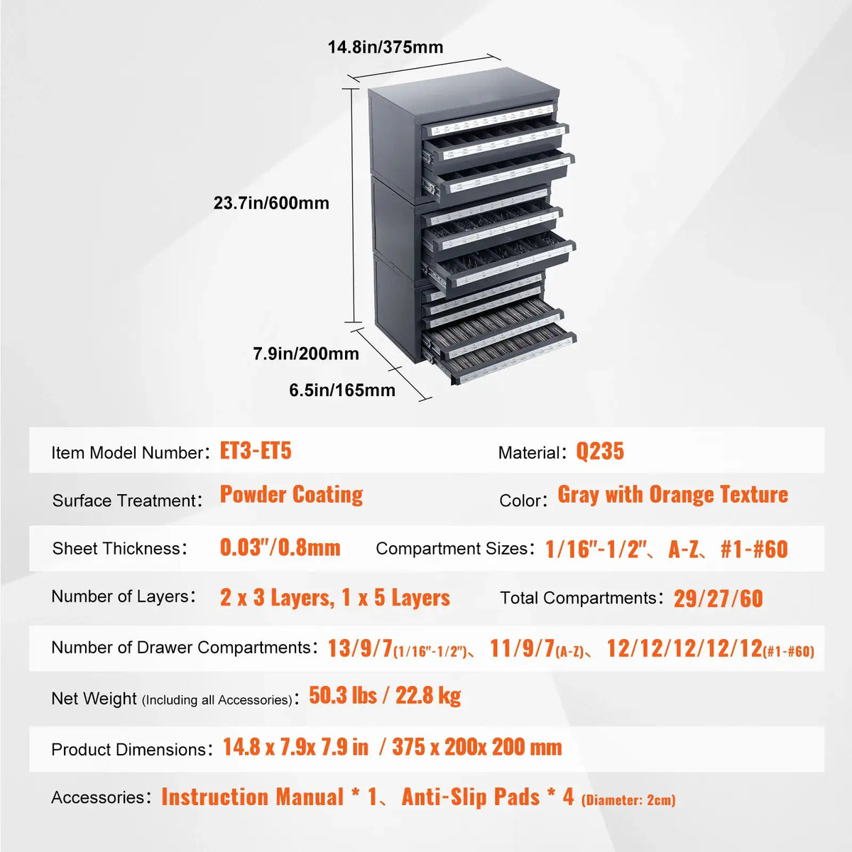 Steel Drill Bit Dispenser Cabinet — product view 15