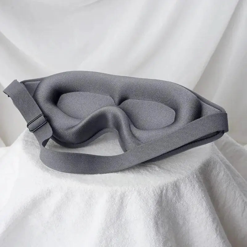 3D Memory Foam Sleep Mask for Light Blocking and Comfort