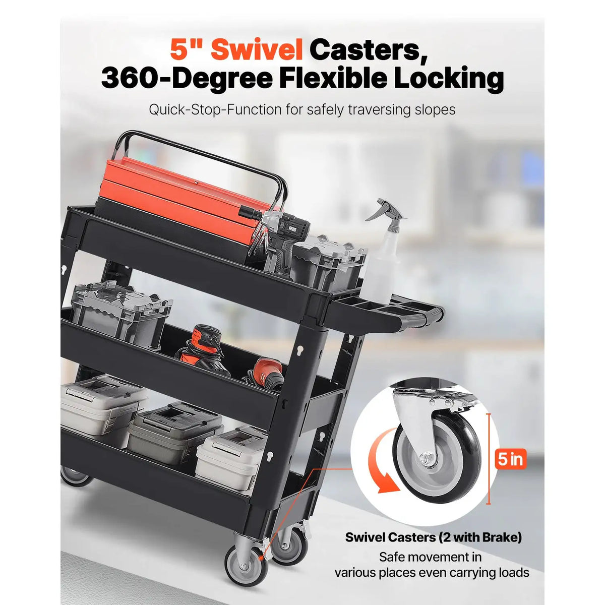 Heavy Duty Utility Cart — product view 3