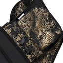 Women Overbust Corsets Crop Tops Golden Printed Bustiers