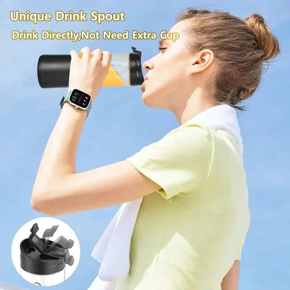 Mini Portable Blender USB Rechargeable Fruit Juicer Smoothie