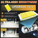 LED Projector Lens Headlight Car Bulb Canbus Turbo High Power