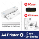 Inkless A4 Printer for On-the-Go Photos