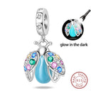 Sterling Silver Chameleon Luminous Firefly