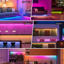 WS2812B WS2815 WS2813 RGBIC LED Strip Addressable Lights 5V 12V Vivid Colors