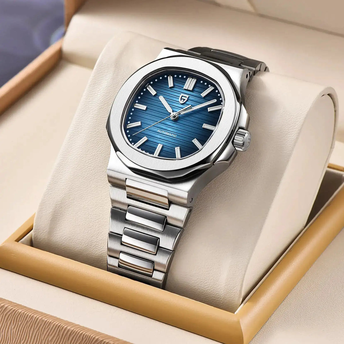 PAGANI DESIGN 2025 New Men's Watches Luxury Automatic Watch For Men Mechanical 40MM WristWatch Stainless Steel AR Sapphire glass