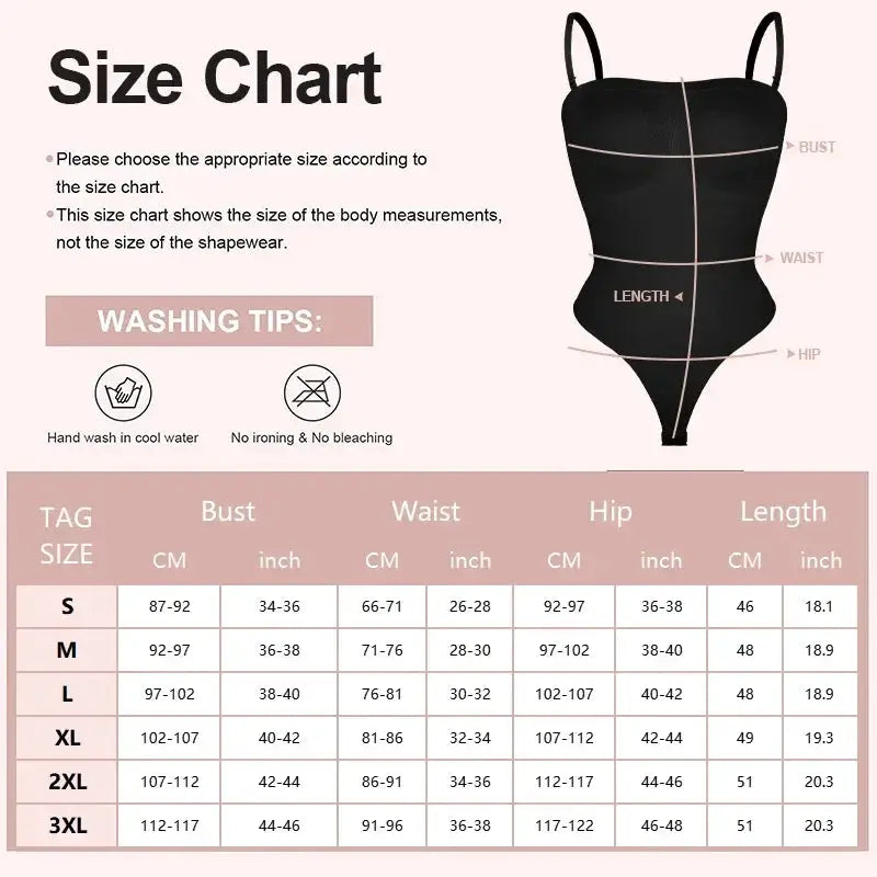 Strapless Off Shoulder Shapewear Bodysuit For Women Comfort
