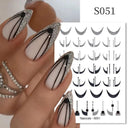 Elevate Your Style with Chic 3D Nail Art Decals Set